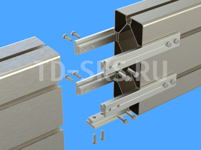 Профиль для солнечных панелей DS-Strong 200 крепление